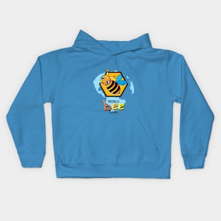 bee world day Kids Hoodie